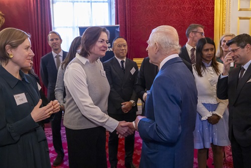 Image of EAPF meeting King Charles at